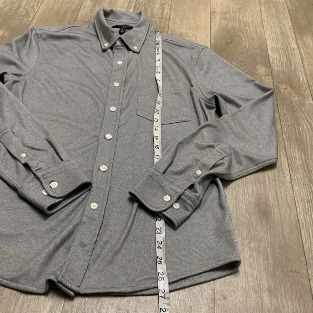 Mens Banana Republic‎ Slim Fit Button Up Stretch Cause Shirt